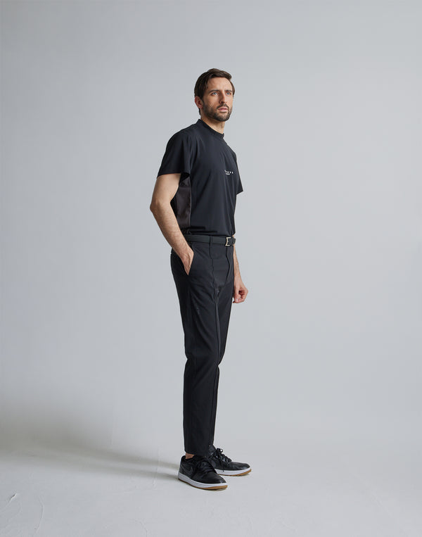 CRONOS BLACK LOGO MOCKNECK【BLACK】