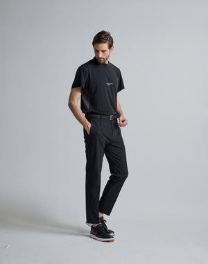 CRONOS BLACK LOGO MOCKNECK【BLACK】
