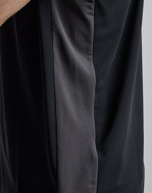 CRONOS BLACK LOGO MOCKNECK【BLACK】