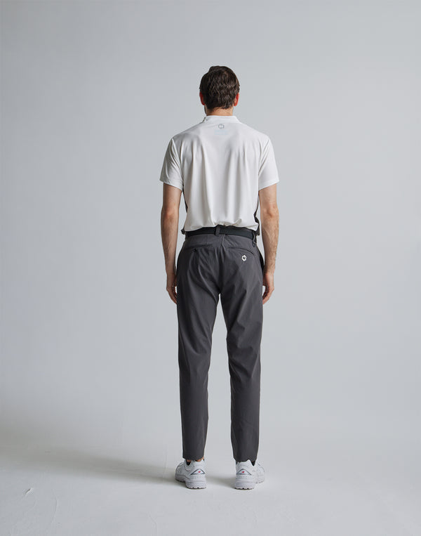 CRONOS BLACK LOGO MOCKNECK [WHITE]
