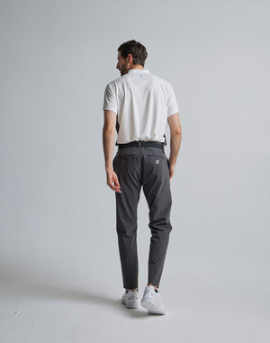 CRONOS BLACK LOGO MOCKNECK [WHITE]