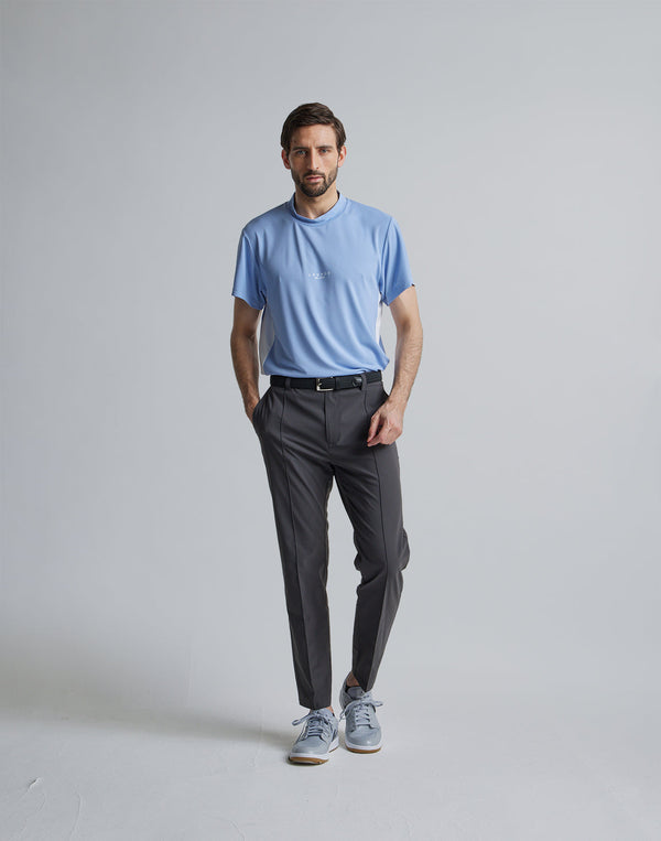 CRONOS BLACK LOGO MOCKNECK [BLUE]