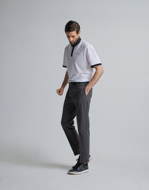 CRONOS 黑色 POLO 衫【白色】