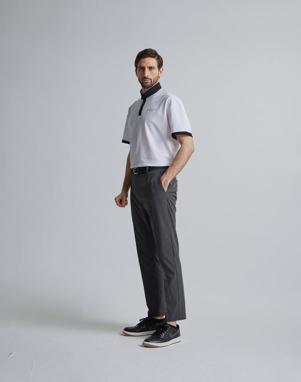 CRONOS 黑色 POLO 衫【白色】