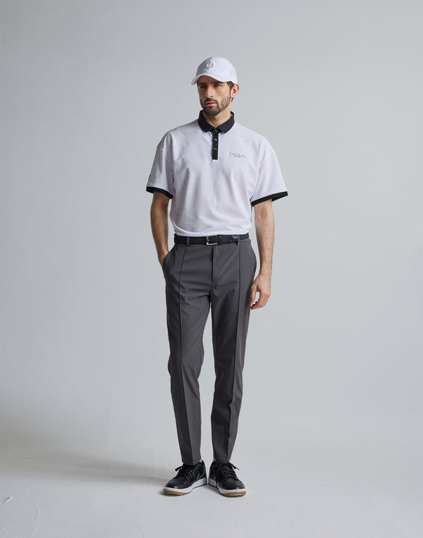 CRONOS 黑色 POLO 衫【白色】