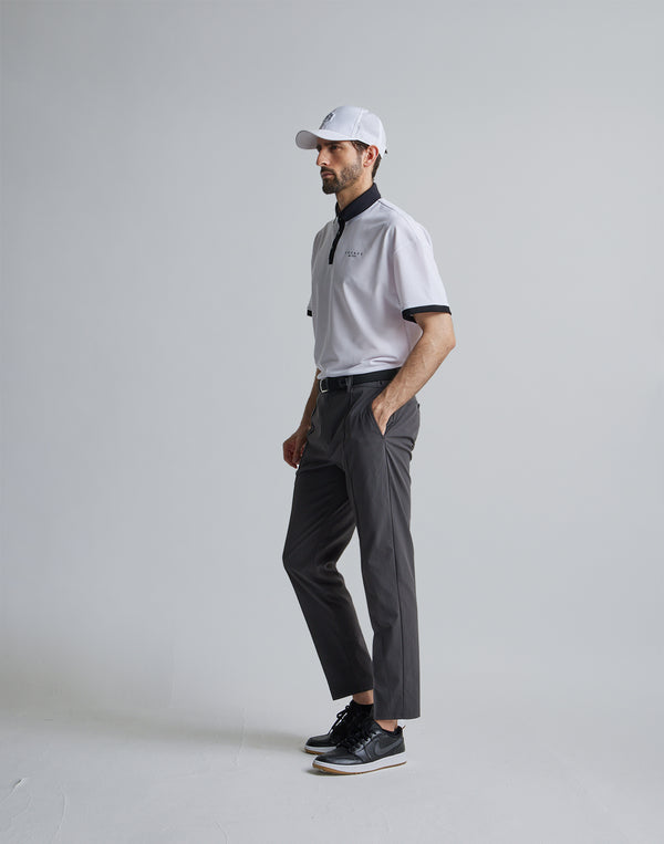 CRONOS 黑色 POLO 衫【白色】