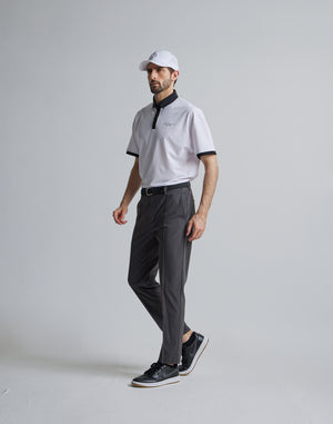 CRONOS 黑色 POLO 衫【白色】