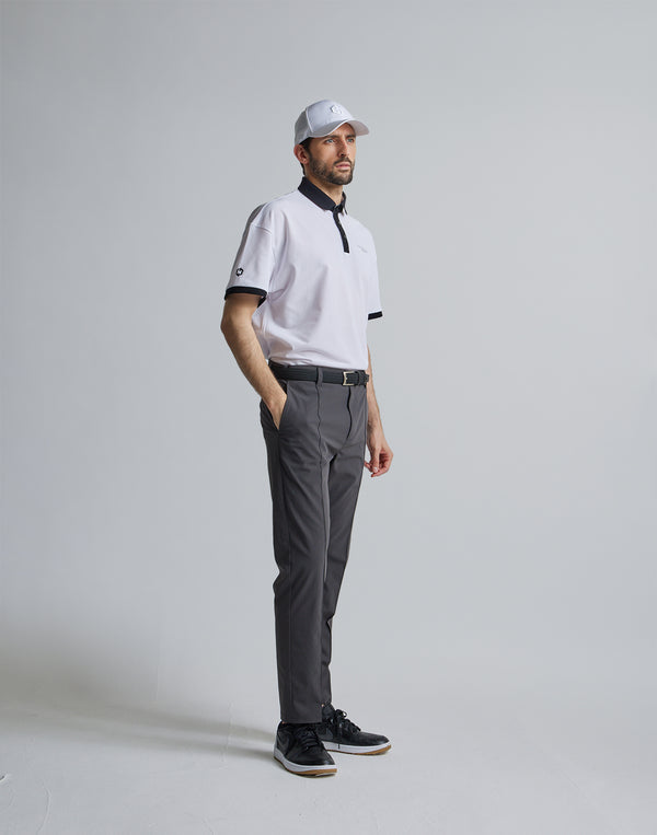 CRONOS 黑色 POLO 衫【白色】