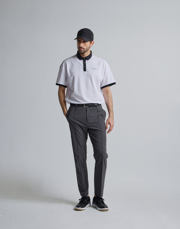 CRONOS 黑色 POLO 衫【白色】