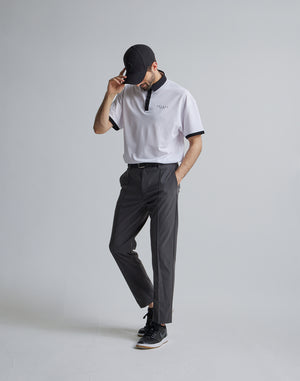 CRONOS 黑色 POLO 衫【白色】