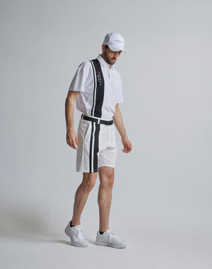 CRONOS BLACK 2LINE POLO【WHITE】