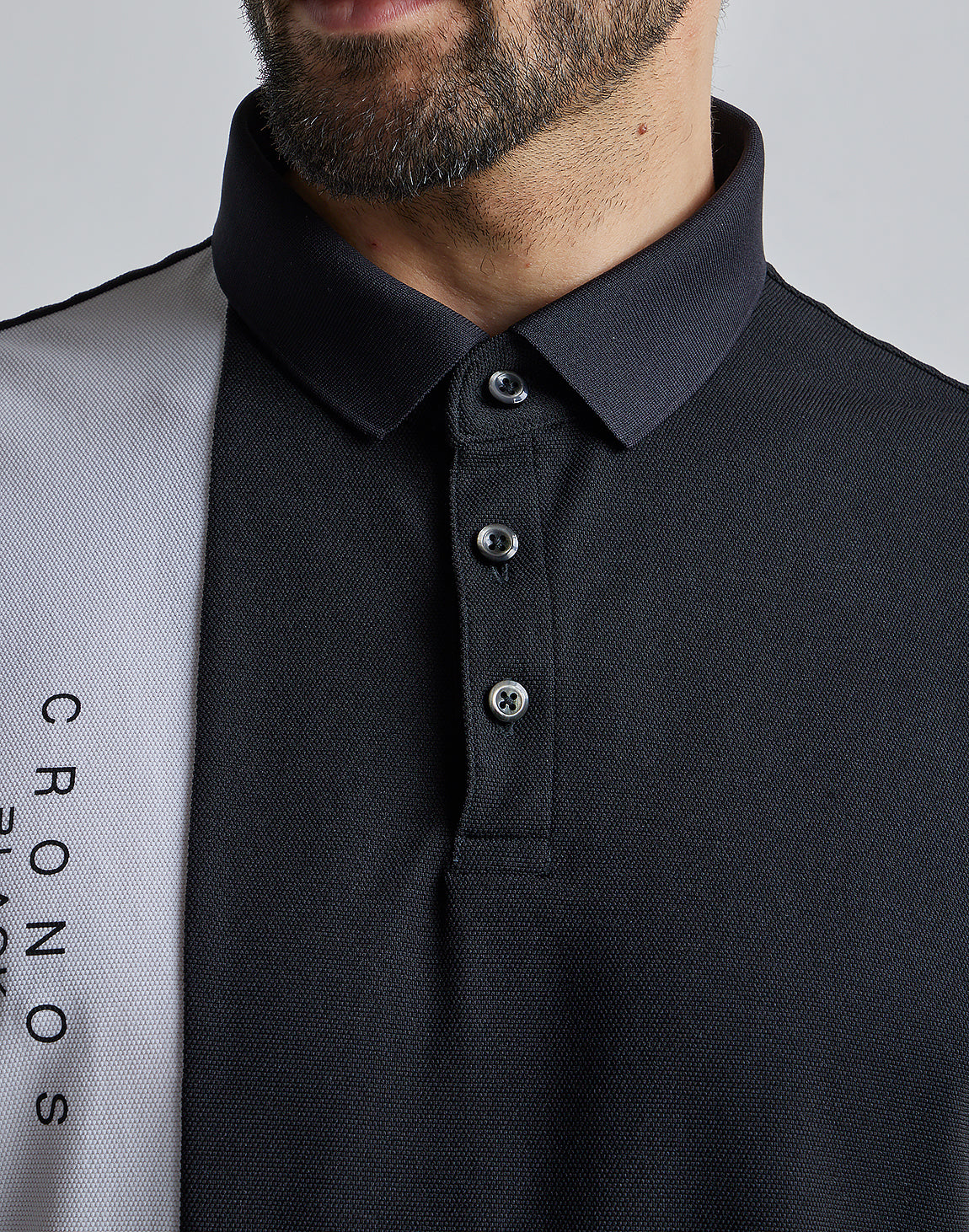 CRONOS BLACK 2LINE POLO – クロノス CRONOS Official Store