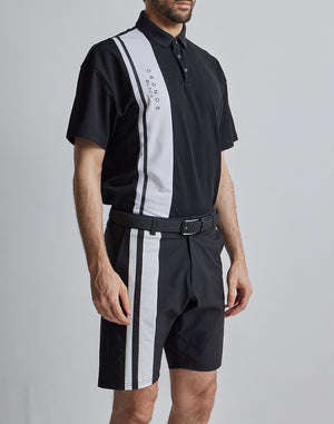 CRONOS BLACK 2LINE POLO【BLACK】