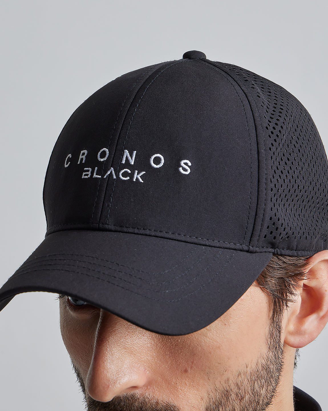 CRONOS BLACK LOGO CAP – クロノス CRONOS Official Store