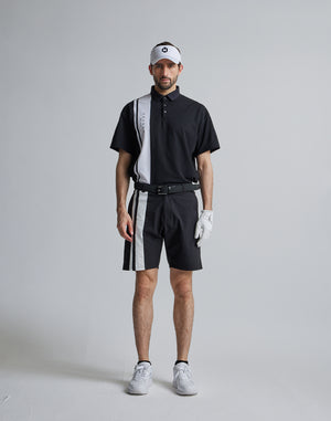 CRONOS BLACK 2LINE POLO【BLACK】