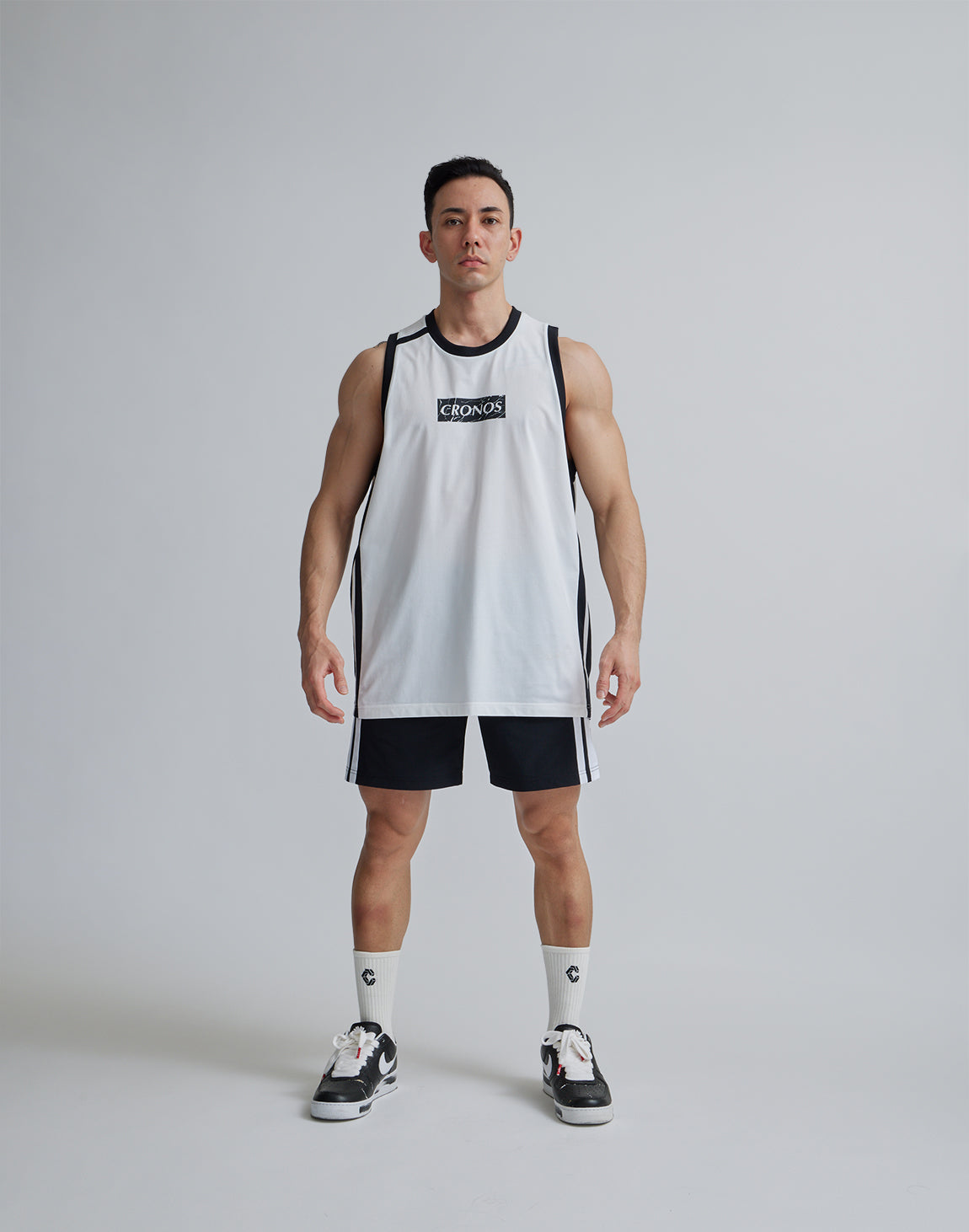 CRONOS 2LINE MESH SLEEVELESS – クロノス CRONOS Official Store