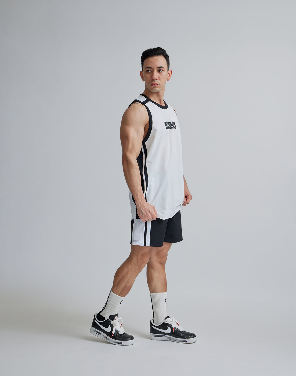 CRONOS SIDE INSERTS TANKTOP【BLACK】 – クロノス CRONOS
