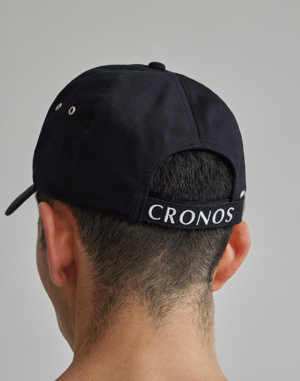 CRONOS CRACKED PRINT EMBROIDERED CAP【KHAKI】