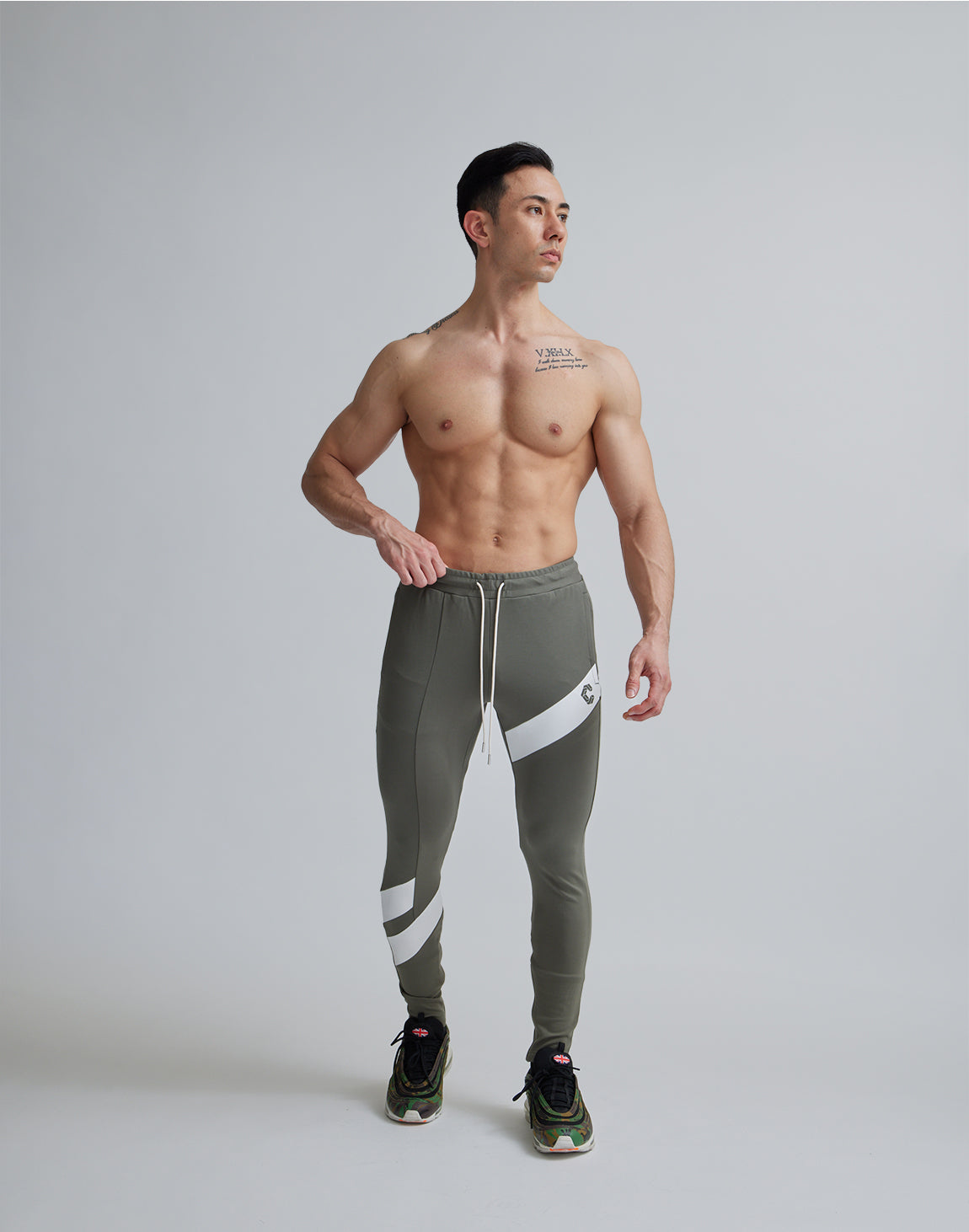 【名作】CRONOS パンツ 【L】 CRONOS DIAGONAl STRIPE LONGPANTS【CHARCOAL GRAY】 – クロノス