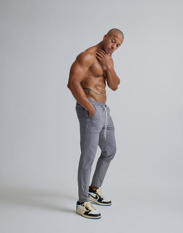 CRONOS VENTILATION HOLE LONGPANTS [GRAY]