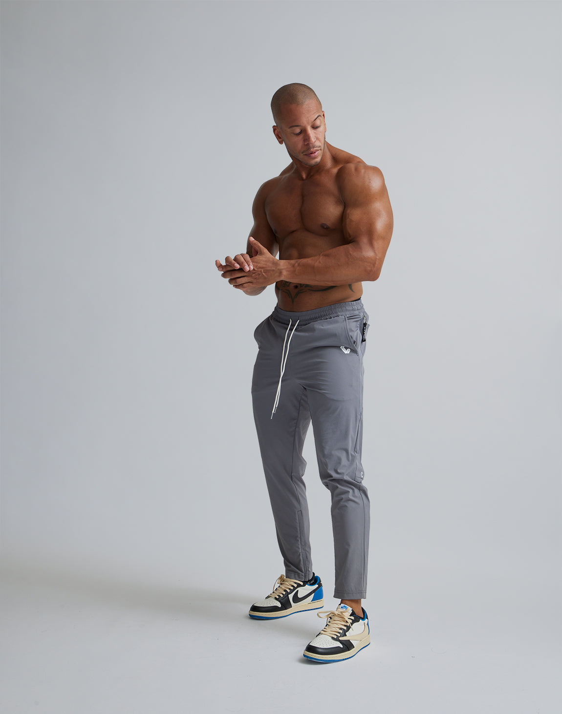 CRONOS VENTILATION HOLE LONGPANTS【GRAY】 – クロノス CRONOS