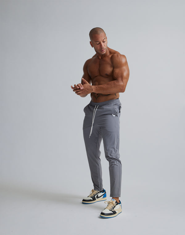 CRONOS VENTILATION HOLE LONGPANTS [GRAY]