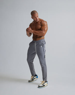 CRONOS VENTILATION HOLE LONGPANTS [GRAY]