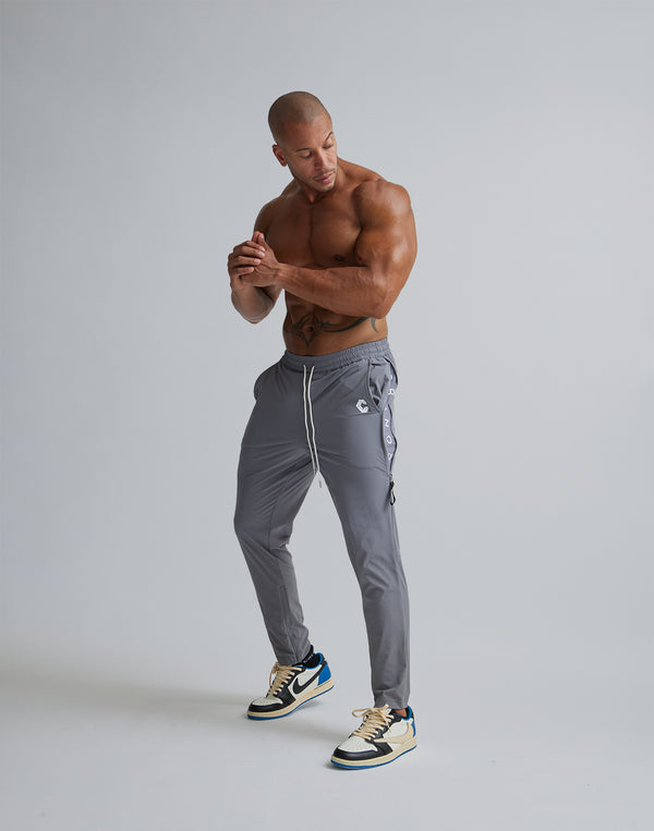 CRONOS VENTILATION HOLE LONGPANTS [GRAY]