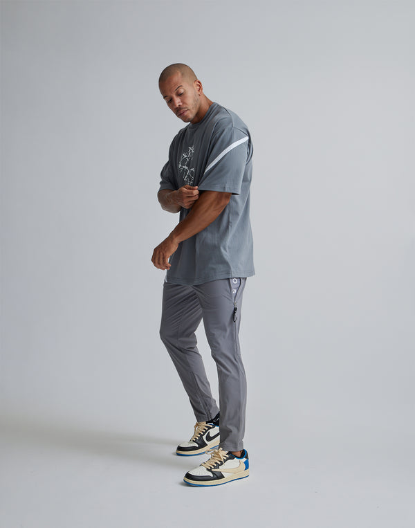 CRONOS VENTILATION HOLE LONGPANTS [GRAY]
