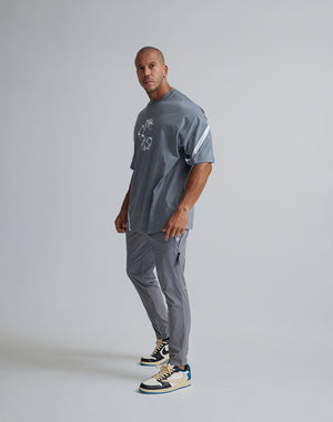 CRONOS VENTILATION HOLE LONGPANTS [GRAY]