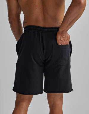 CRONOS BLACK LETTER LOGO SHORTS【GRAY】