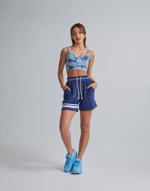 CRONOS WOMEN TIE DYE BRA【BLUE】