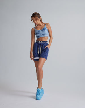 CRONOS WOMEN TIE DYE BRA【BLUE】