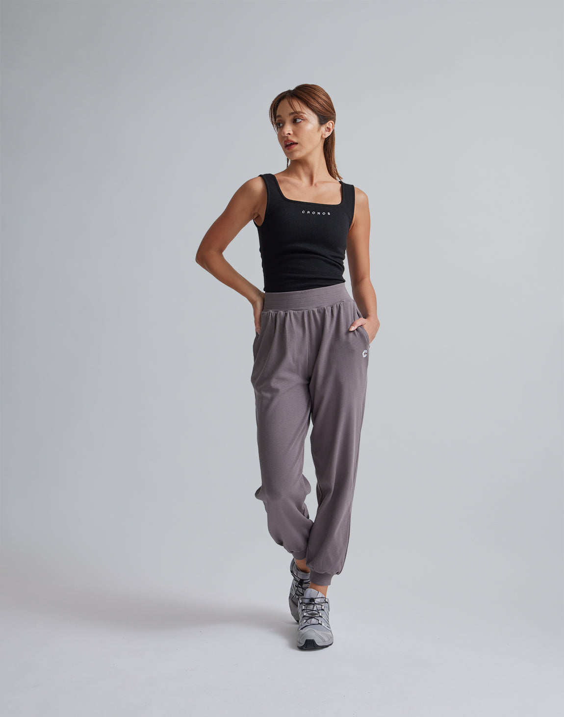 CRONOS WOMEN RELAXING JOGGER PANTS – クロノス CRONOS Official Store