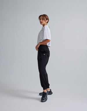 CRONOS WOMEN RELAXING JOGGER PANTS【BLACK】