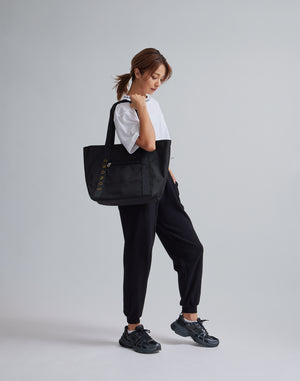 CRONOS WOMEN RELAXING JOGGER PANTS【BLACK】