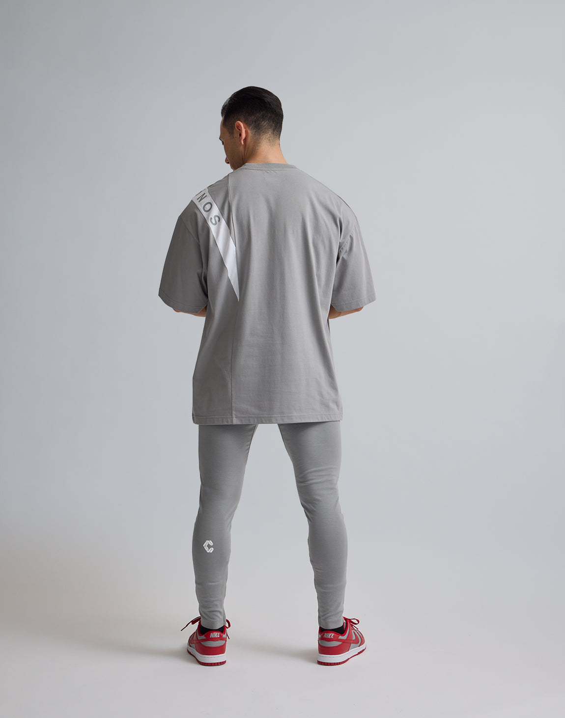 CRONOS DIAGONAL LINE LONGPANTS【GRAY】 – クロノス CRONOS