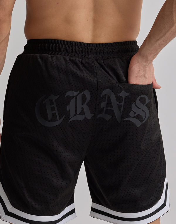 CRONOS JERSEY MESH SHORTS [WHITE]