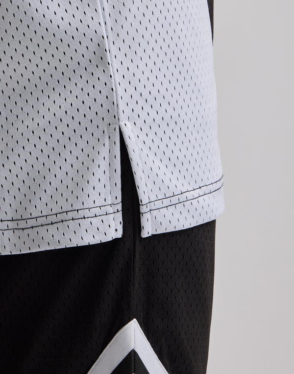 CRONOS LOGOPRINT JERSEY MESH SLEEVE LESS [YELLOW]