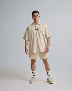 CRONOS 刺繡 BOXLOGO POLO 衫 [蛋殼]