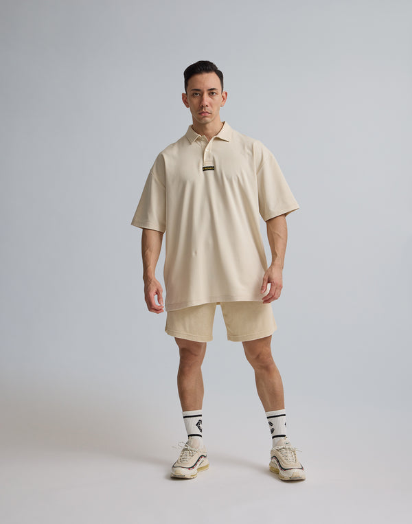 CRONOS 刺繡 BOXLOGO POLO 衫 [蛋殼]