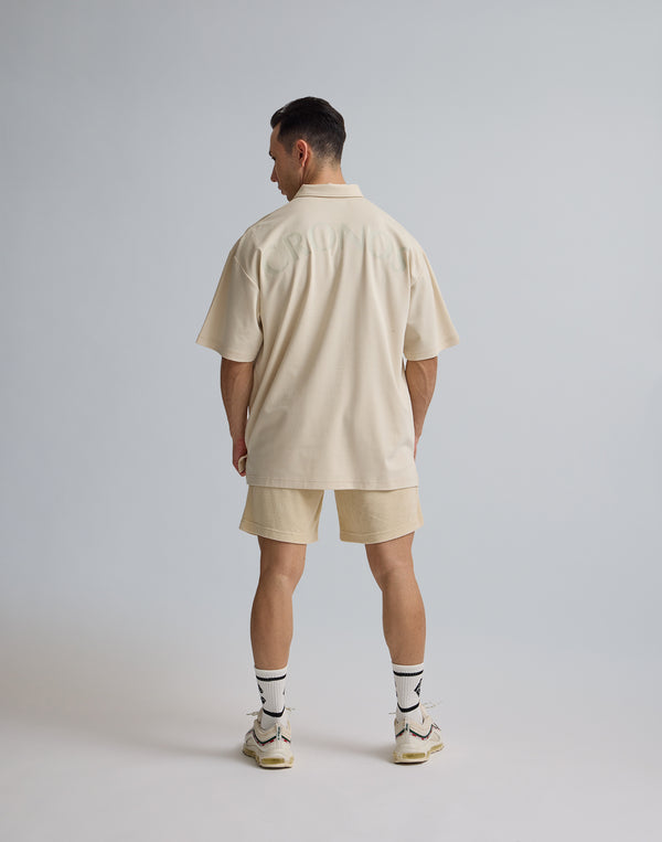 CRONOS 刺繡 BOXLOGO POLO 衫 [蛋殼]