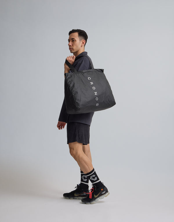 CRONOS PACKABLE TOTE BAG【BLACK】