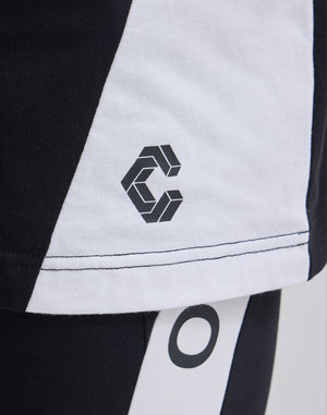 CRONOS SWITCHIED OVERSIZE T-SHIRT【N.BLUE】