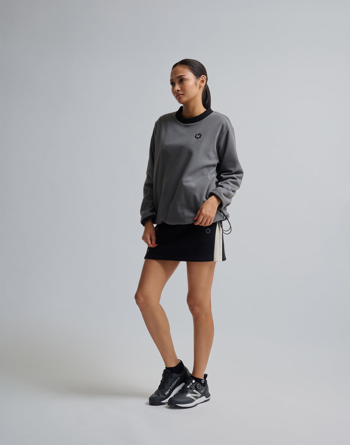 CRONOS BLACK REVERSIBLE PULLOVER【BLACK】 – クロノス CRONOS