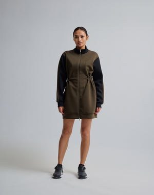 CRONOS BLACK ONE-PIECE OUTERWEAR【KHAKI】
