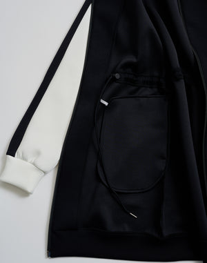 CRONOS BLACK ONE-PIECE OUTERWEAR【KHAKI】
