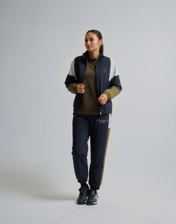 CRONOS BLACK STAND ZIP BLOUSON【BLACK】