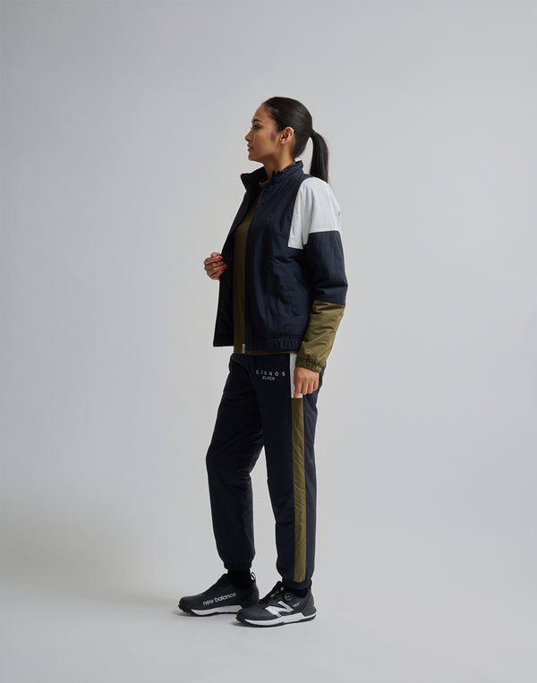CRONOS BLACK STAND ZIP BLOUSON【BLACK】