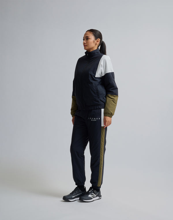 CRONOS BLACK STAND ZIP BLOUSON【BLACK】